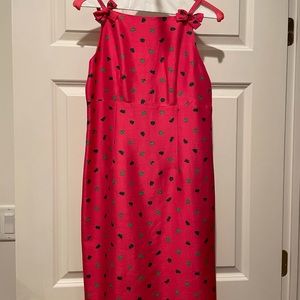 Silk Christmas Lilly dress. Adorable. $75